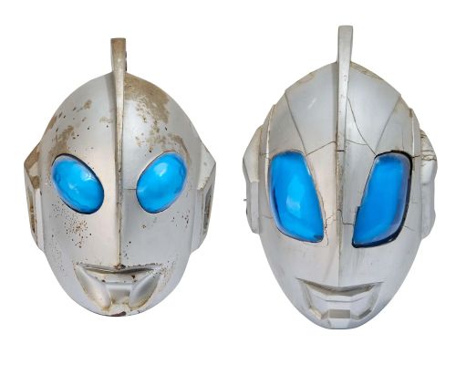 Project Ultraman | Lot 143 - Production-Made “Ultraman Millennium” and “Ultraman Elite” Masks | Julien’s