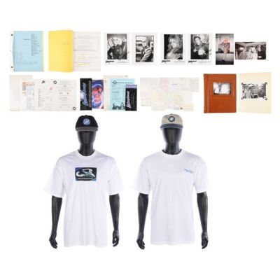 GALAXY QUEST (1999) - Lot #125 : The Alan Rickman Archive: Bound Hand-Annotated Personal Shooting Script, Revised Script Pages, Handwritten Notes, Behind-the-Scenes Photos, Crew Clothing and Production Ephemera