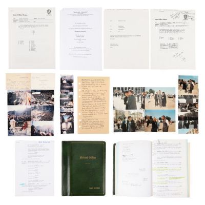 MICHAEL COLLINS (1996) - Lot #606 : The Alan Rickman Archive: Bound Personal Hand-Annotated Shooting Script, Letters and Photos