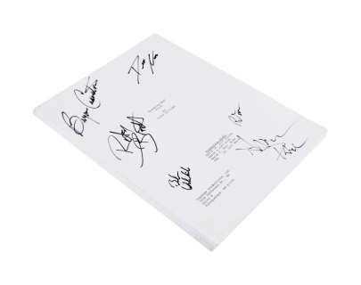 Lot 666 - Breaking Bad | Cast-Signed Pilot Script