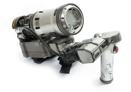 Pixels | Hero DARPA Donkey Kong Wrist Light Cannon with Swivel Handle from Pixels | Blacksparrow