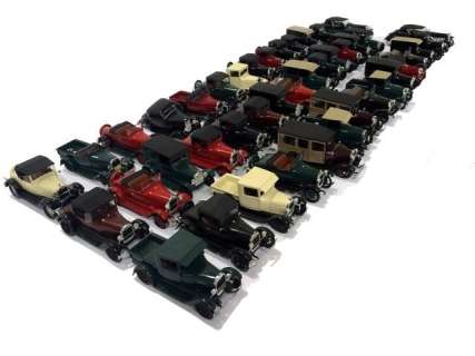 The Aviator Model Vehicles from Hollywood Blvd Circa 1930 (43 Cars) | Premiere Props