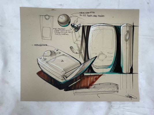 Minority Report Tom Cruise Original Concept Art Signed by Jeff Julian | Los Angeles Estate Auction