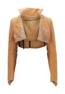 Lot 160 - Barbra Streisand | 1970 "On a Clear Day You Can See Forever" Velvet Cape-Back Jacket by Cecil Beaton with DVD