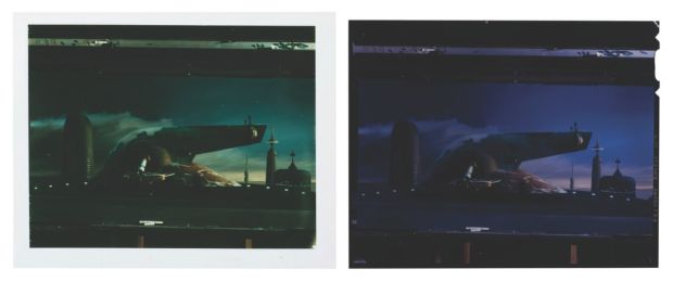 A "The Empire Strikes Back" Slave I Ektachrome Transparency & Photo. | Van Eaton Galleries