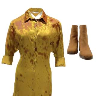 The Blackening Lisa’s 3/4 Sleeve, Button-Front Shirt & High Heel Boots | VIP Fan Auctions