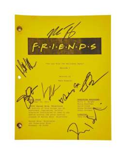Friends | Cast-Signed "The One with the Halloween Party" Script (A) | Julien’s