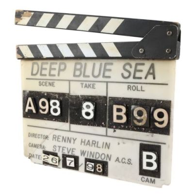 Deep Blue Sea (1999) | Production Clapperboard | Propstore