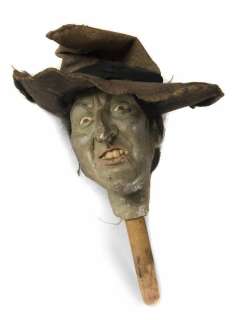 THE WIZARD OF OZ WICKED WITCH MINIATURE PROP HEAD | Julien’s