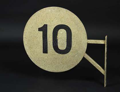 Rush | Pit Garage 11 Circular Sign (RP195) | Propstore