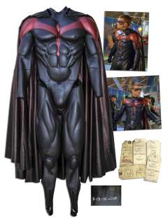Chris O’Donnell Robin Costume From ’’Batman & Robin’’ -- Complete Neoprene & Foam Bodysuit With Integral Cape | Nate Sanders