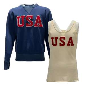 Lot 158 - The Boys in the Boat Chuck Day‘s Jumper, Tank Top & Socks