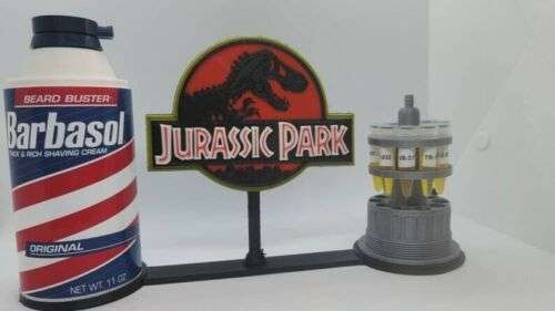 Jurassic Park Barbasol can cryo prop replica w/ real vials! | eBay US (Buy It Now)