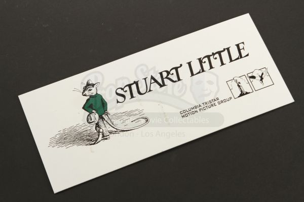 Stuart Little | Production Parking Pass | Propstore (Buy Now)