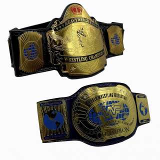 The Iron Claw Production Used Heavyweight Wrestling Belt & WWF Intercontinental Belt | VIP Fan Auctions