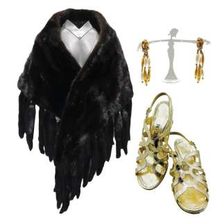 Minx Tina Idara Victor Screen Worn Shawl, Earrings & Heels Ch 1 Sc 1-44 Ep 202 | VIP Fan Auctions