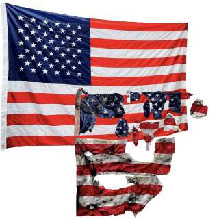 Civil War Screen Used Flag & Explosion Flag | VIP Fan Auctions