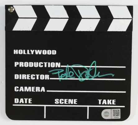 Pete Docter Director of Monsters, Inc., Inside Out, & Up (SWAU) Signed Prop Replica Mini Clapperboard | SWAU