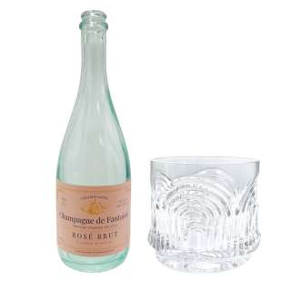 Maxxxine Maxine (Mia Goth) Screen Used Glass Cup & Wine Bottle | VIP Fan Auctions