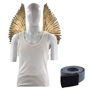 Lot #155: Saltburn Felix Catton (Jacob Elordi) Screen Worn Tank Top, Belt & Wings Ch 34 Sc 111-199pt