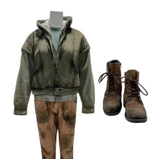 Snowpiercer Josie Wellstead (Played By Katie McGuiness) Screen Worn Zip-Front Jacket, Long Sleeve, Zip-Front Sweatshirt, Short Sleeve Shirt , Zip-Front Pants & Boots Ep 404-405 | VIP Fan Auctions