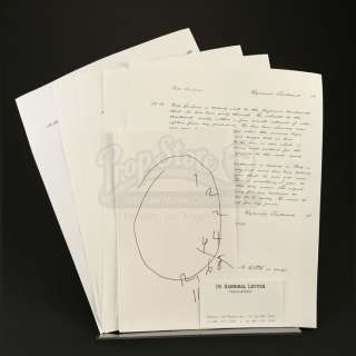 HANNIBAL - Lot 117 - Hannibal Lecter‘s (Mads Mikkelsen) Psychiatric Notes on Will Graham (Hugh Dancy)