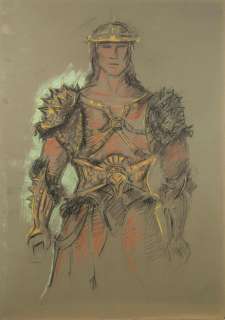 DONATI DANILO - COSTUME SKETCH FROM THE FILM YADO | misc / divers