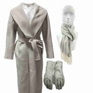 Babygirl Romy Screen Worn Photo Double Coat, Scarf & Gloves Sc 9 | VIP Fan Auctions