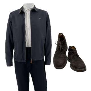 Lot #13: Death of a Unicorn Elliot (Paul Rudd) Screen Worn Jacket, Shirt, Pants & Boots Ch 1