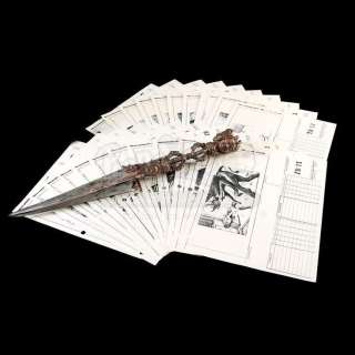 THE GOLDEN CHILD (1986) - Lot 170 - Ajanti Dagger and Storyboard Set