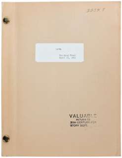 Laura vintage original studio file copy script. | Profiles in History