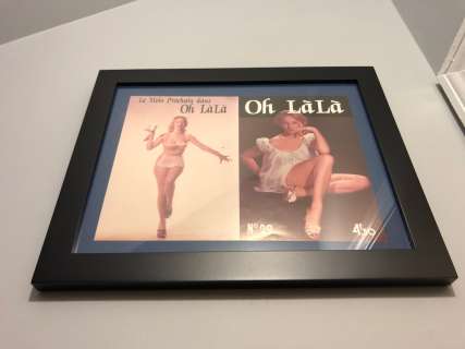 Back to the Future 2 - Oh La La Magazine Framed Prop (0001) | Propabilia