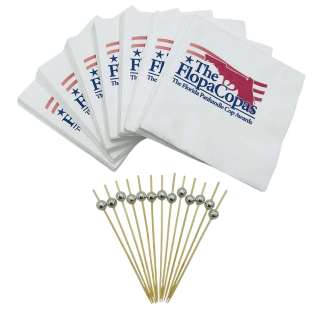 Poker Face Season 2 Flopa Copas Serving Screen Used Napkins & Toothpicks Ep 204 | VIP Fan Auctions