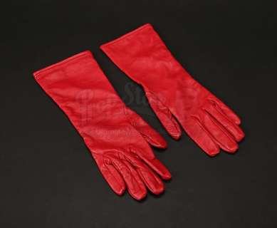 Ultraviolet | Violet (Milla Jovovich) Red Gloves | Propstore