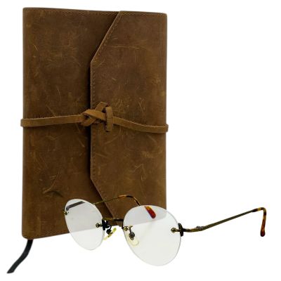 Lot 28: Mythic Quest Carl Longbottom / Young CW Longbottom (Josh Brener) Screen Used Notebook & Glasses | VIP Fan Auctions