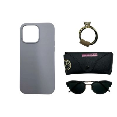 Oh What Fun Channing Clauster Sunglasses W/ Case, 2 Piece Ring Set & Phone Case | VIP Fan Auctions