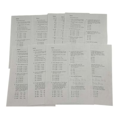 MERV Russ Screen Used Stack Of Tests Sc 111 Pt | VIP Fan Auctions