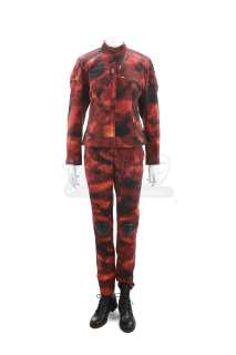 The Divergent Series: Allegiant (2016) - Lot 214 - Christina‘s Stunt Red Fringe Mission Costume