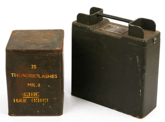 James Bond 007 - Casino Royale (2006) - film prop collection comprising; Thunderflash pyrotechnics… | Ewbank’s