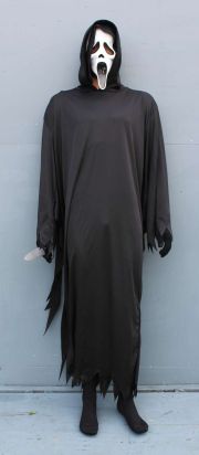 Lot 6367 - Scream (1996) Ghostface Display replica Mannequin w/Signed Billy Loomis (Skeet Ulrich) Mask. Mask… | Ewbank’s