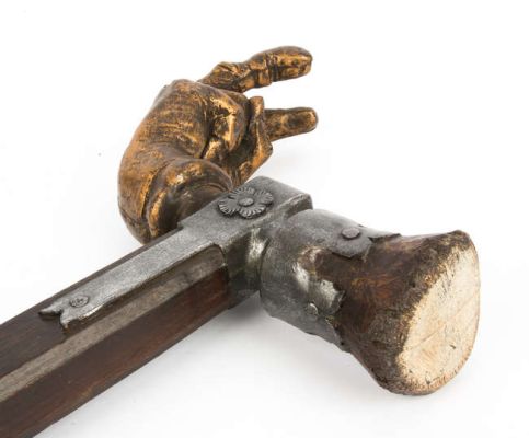 Lot 3005 - The Witcher: Season 3 (2023). Original Yarpens Production Prop Hammer, as screen used by Yarpen…