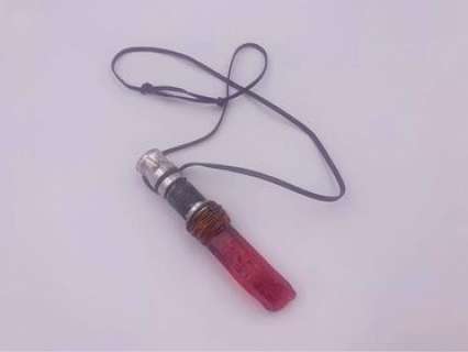 Star Wars: The Last Jedi (2017) - Mark Hamill (Luke Skywalker) Kyber Crystal Necklace (Protopype) | Hanlin Auction Service