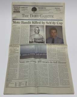 Lot 357 - The Place Beyond the Pines (2012) - Prop Newspaper