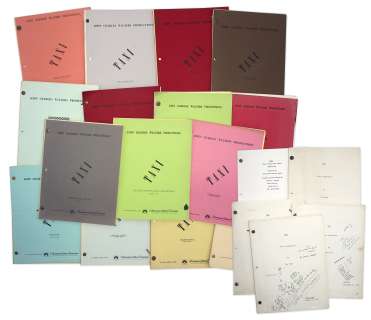 Lot of 20 ’’Taxi’’ Scripts From 1979-1982 -- From the Estate of Sam Simon, Co-Creator of ’’The Simpsons’’ & Writer on ’’Taxi’’ | Nate Sanders