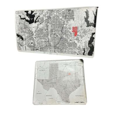 Lot 8: Primetime Screen Used 2 Piece Map Set | VIP Fan Auctions