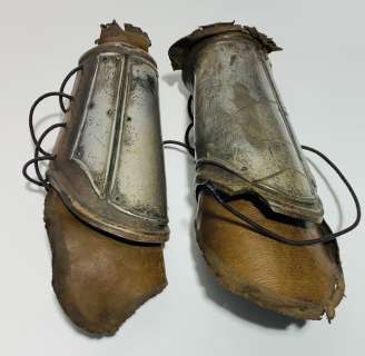 Lot 434 - Wrath of the Titans (2012) - Pair of Soldier Gauntlets