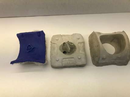 Lot 134 - BRAND NEW CHERRY FLAVOR - Vagina Mold # 947 & Side Torso Fiberglass Mold - Season 1 - Episode 4