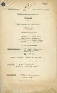 Lot 172 - Doctor Who / Patrick Troughton: Doctor Who And The Dominators, 1968 - Three Rehearsal Scripts, from the collection of episode writer Henry Lincoln, 3