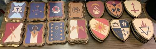 Lot 162 - Motherland: Fort Salem - large group of screen played plaques