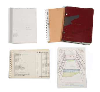 Lot 805 - A Dean Tavoularis production design archive of The Godfather Parts I, II, and III.